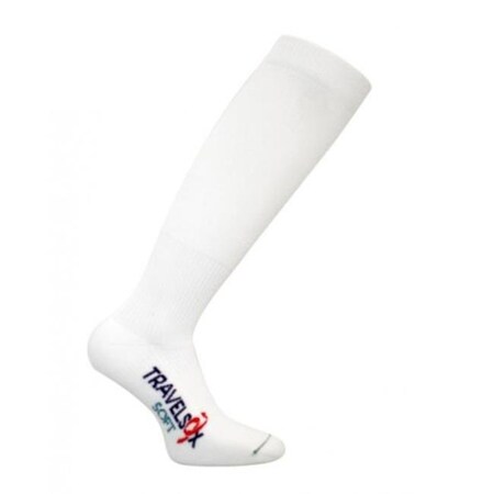 Travelsox Travelsox TSS 6000 Travelsox Soft Padding OTC Socks; White - Small TSS6000_W_SM